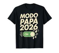 Padre Primerizo 2026 Futuro Papá Novato Camiseta