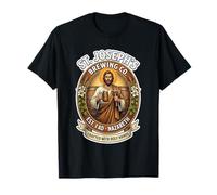Padre y Trabajador católico de San José Camiseta