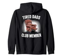 Padres cansados Miembro del Club Sillón Padre Funny Men Sudadera con Capucha