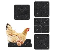 Padres de anidación para gallinero, Almohadillas de anidación para Pollos,Almohadillas de anidación de Pollo - Silicona 4X Ropa de Cama elástica Blanda Lavable para crías Que colocan gallinas de Pato