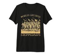 Padres de la estepa Imperio Mongol Genghis Khan Horda de Camiseta Premium