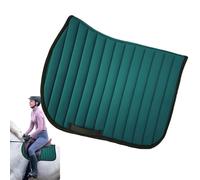 Padres de silla de montar occidentales para caballos, saddle almohadillas occidentales | La cómoda almohadilla de la silla de montar de sudor de sudor - Accesorios de conducción elegantes para los ent