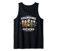 Padres Fundadores Club de Fans Padres Fundadores Divertidos Camiseta sin Mangas