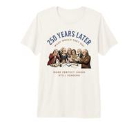 Padres fundadores ¿Qué harían USA 250? Camiseta Premium