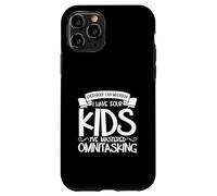 Padres multitarea: cuatro hijos Carcasa para iPhone 11 Pro