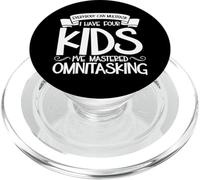 Padres multitarea: cuatro hijos PopSockets PopGrip para MagSafe