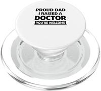 Padres Orgullosos de Haber Criado a un Padre, sois bienvenidos, papás de la Escuela de Medicina PopSockets PopGrip para MagSafe
