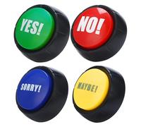 Pads de respuesta parlante: clickers con retroalimentación de voz, mayor claridad de volumen | Equipo de educación docente, soporte para comunicación afirmativa negativa, uso de