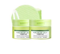 Pads Tónicos de Centella Asiatica con Extracto de Colágeno, Hidratación Profunda & Reparación Calmante para Tono de Piel Desigual, Corrector de Manchas para el Rostro (2pcs)
