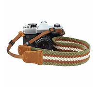 'Padwa Lifestyle Camera Strap - 1.5'' Cowhide Head Shoulder Neck Strap,Retro Jacquard Embroidery Multi-pattern camera straps'