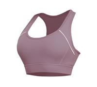 Paeceioni Sujetadores deportivos para mujer de alto apoyo, sujetadores deportivos para mujer, sujetadores cómodos para dormir todos los días, sujetadores cómodos para mujer, Bean Paste Rojo, Large