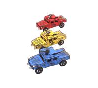 Pädagogisch wertvolles und unterhaltsames Kinderspielzeug - Jeep-Modellbausatz aus Holz (3 Fahrzeuge)