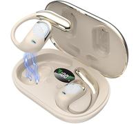 Paekole Audífonos de traducción de IA en tiempo real - Audifonos Traductores Inglés Español, dispositivo traductor 3 en 1, soporta 198 idiomas y acentos, auriculares abiertos con estuche de carga