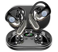 Paekole Auriculares Traductor en Tiempo Real con IA, Traductor Instantáneo de Voz en 144 Idiomas y Acentos, Auriculares Traductores Inalámbricos Abiertos 3 en 1 con Estuche de Carga (Negro ónix)