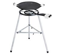 Paella-Grill-Set Con Gusseisen-Grillplatte Ø 38CM : 2-Ring Quemador