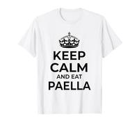 Paella Lovers Funny 'Keep Calm And Eat Paella!' Camiseta
