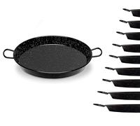 Paellera Esmaltada para Inducción y Gas, Ideal para Camping y Hogar, 32cm, Fabricada en España