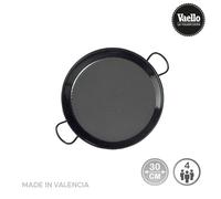 Paellera esmaltada para induccion y vitroceramica Ø30cm (4 personas).