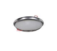 Paellera - paellera de 30 cm, pulida, ideal para 4 personas, fabricada en acero, apta para todo tipo de fuegos, fácil de limpiar.