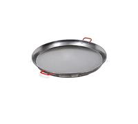 Paellera - paellera valenciana de 32 cm, pulida, ideal para 5 personas, apta para todo tipo de fuentes de calor, fácil de limpiar.