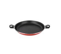 Paellera 'SR' Ø34cm acero esmaltado rojo Magefesa
