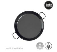 PAELLERA Tradicional Acero ESMALTADO Ø38cm (8 Personas). VAELLO