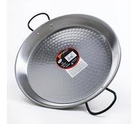 PAELLERA TRADICIONAL ACERO PULIDO Ø34CM (6 PERSONAS)