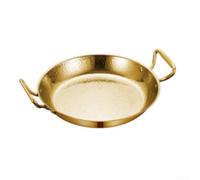 Paellera Valenciana Pulida Electrolítica Antióxido(gold) | para acero inoxidable grueso, larga duración, uso doméstico y comercial, para fácil , desgaste