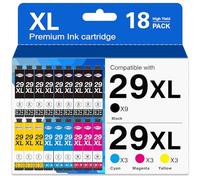 Paeolos 29XL Tinta Compatible para Epson 29XL Cartuchos de Tinta para Epson Expression Home XP-235 XP-245 XP-247 XP-255 XP-332 XP-335 XP-345 XP-352 XP-355 XP-432 XP-442 XP-445 XP-452