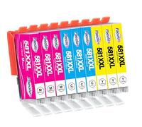 Paeolos 581XXL Reemplazo para Canon PGI-580 XXL CLI-581 XXL Cartuchos de Tinta Compatible con Canon 580 581 Patronen für Canon Pixma TS8150 TS8151 TS8152 TS9150 TS9155 TS8250 TS8251 TS8252