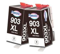 Paeolos 903XL Negro Cartuchos de Tinta Compatible para HP 903XL 903 XL para HP Officejet 6950 Officejet Pro 6960 6970 Negro