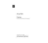 Pärt, Arvo. Fratres/ Full Score