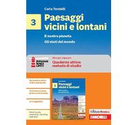 Paesaggi vicini e lontani. Idee per imparare. Erickson scuola quaderno attivo: metodo di studio. Per la Scuola media (Vol. 3)