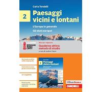 Paesaggi vicini e lontani. Idee per imparare. Erickson scuola quaderno attivo: metodo di studio. Per la Scuola media (Vol. 2)