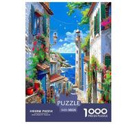 paesaggio di Mare Puzzle Da 1000 Pezzi Intrattenimento Creativo Spiaggia Scena Regalo Ideale per Uomini, Donne, Adulti E Adolescenti 38x26cm/1000pcs