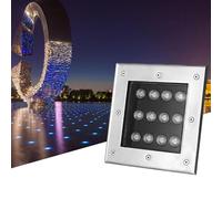 Paesaggio LighP66 - Foco cuadrado impermeable para exteriores de 6 W, fácil instalación, perfecto para paisajismo e iluminación de caminos.