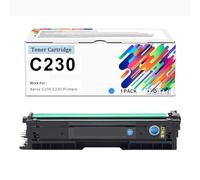 PAESCOY C230 C235 Cartucho De Tóner De Repuesto para Impresora Xerox C230/C235 Negro Cian Magenta Amarillo Tinta De Alta Capacidad para Tóner 006R04391 006R04392 006R04393 006R04394,Cyan-1 Pack