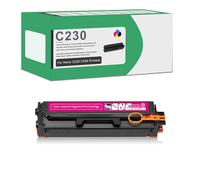 PAESCOY Cartuchos De Tóner De Alto Rendimiento C230 Compatibles con Xerox C235 C230 006R04383 006R04384 006R04385 006R04386, Sin Chip, 3500 Páginas,Magenta-1 Pack