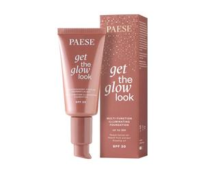 Paese Cosmetics Multi-function Illuminating Foundation Base cremosa 30 ml Nr. 4W - Medium Beige