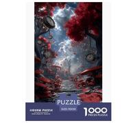 Paese delle meraviglie Foresta Puzzles 1000 Piezas Juego De Reto Juguete Adultos Y Más De 12 Años Funghi Puzzles Creativos Diversión Familiar Ejercicio Cerebral Regalo Decoración Hogar 70x50cm/1000pcs