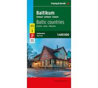Paesi baltici 1:400.000 2025: Estonia - Latvia - Lithuania: AK 8101 (Auto karte)