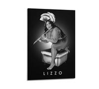 PAEVDIN Póster de cantante Lizzo con pintura decorativa en lienzo para pared e imagen artística moderna para decoración de dormitorio familiar, 20 x 30 cm