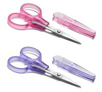 PAFASON Pequeñas de Costura Conjunto Tijeras Manualidades Punta Recta Precisión Fina para Scrapbooking Acolchar Coser Tejer Bordado Punto Cruz Ganchillo Hilo Lana Papel Tela Detalle Corte