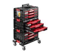 PAFEN Cajón de Taller rodante - 500 x 325 x 860 mm - Carro de Herramientas Premium sobre Ruedas con 9 cajones Muy Estable Resistente a Productos químicos Carro de Taller