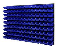PAFEN Estantería de pared apilable - 1152 x 780 mm - 126 unidades - Sistema de almacenamiento para herramientas - Estante para herramientas (azul)