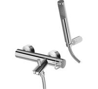 Paffoni Joker grifo de bañera y ducha a pared cromo JK023CR
