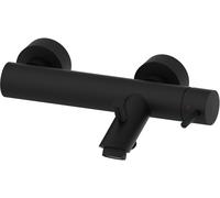Paffoni Light grifo de bañera y ducha a pared negro LIG022NO