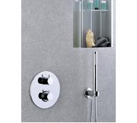 Paffoni Light grifo de bañera y ducha empotrado con termostato cromo LIQ018CR