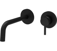 Paffoni Light grifo para lavabo empotrado negro LIG006NO70