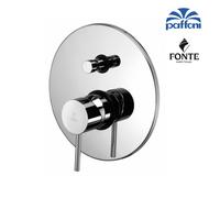 PAFFONI LIGHT LIG015 CR NUEVO GRIFO MONOMANDO EMPOTRADO MURAL CON SELECTOR